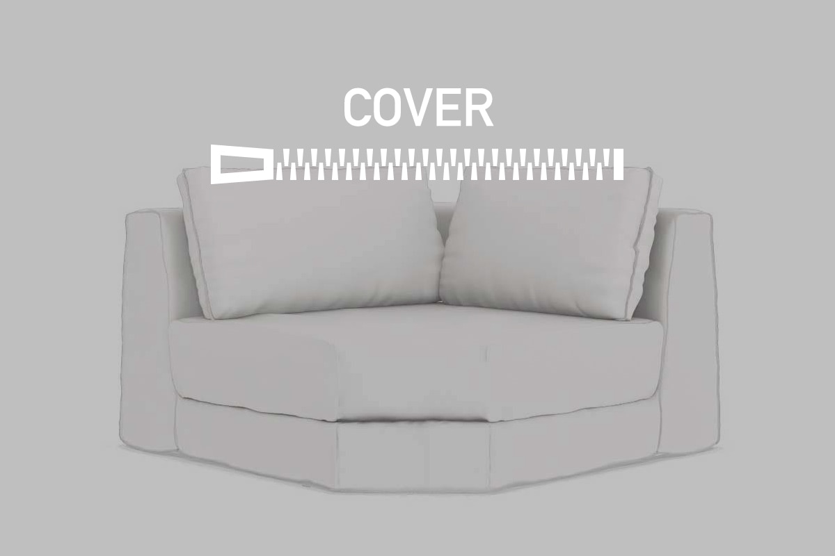 GERVASONI | LOLL 26AN COVER LOLL 26AN (W133xD133xH78cm)
