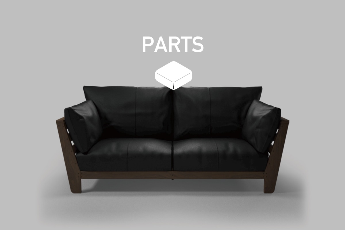 HEAVEN 950 SOFA PARTS ヘヴンソファ950　ダブルアーム/シングルアーム用　肘クッション中材（片側単品）