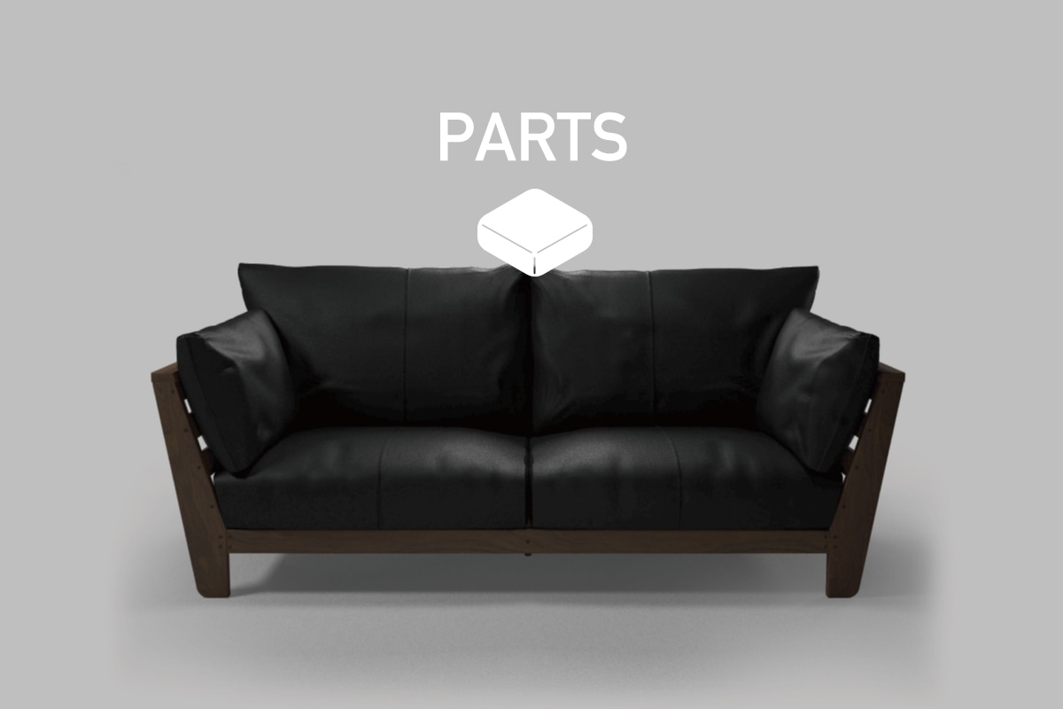 HEAVEN 950 SOFA PARTS 3シーター210用　背クッション中材（片側単品）