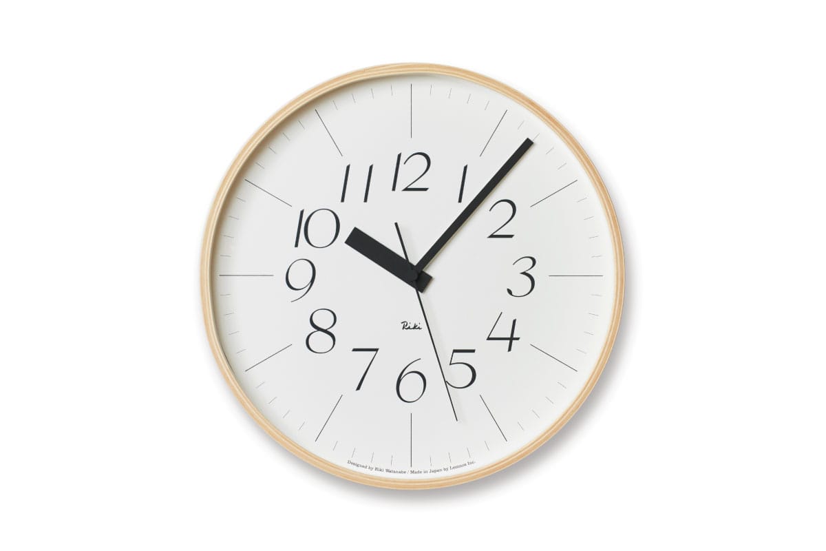 Lemnos | RIKI CLOCK RC φ30.5×D5.4cm