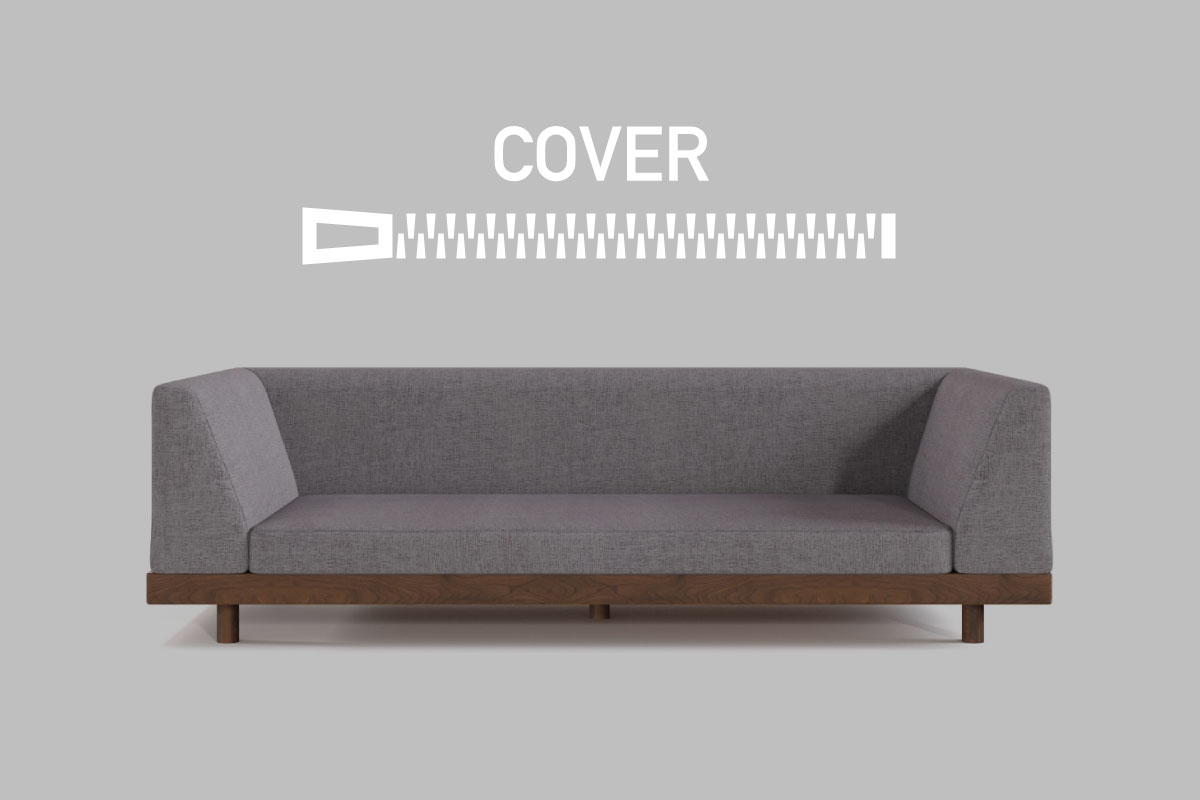LAZY DANISH SOFA SEAT COVER スツール 9060