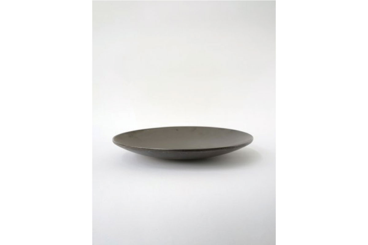 SyuRo | 炻器 Deep Plate 黒 L