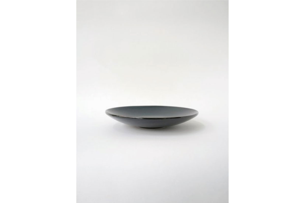 SyuRo | 炻器 Deep Plate ブルー M