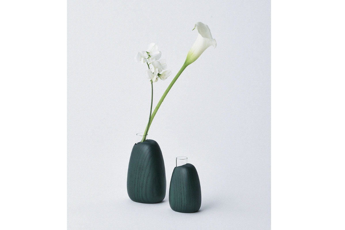 SASAKI | Mango vase グリーン スモール