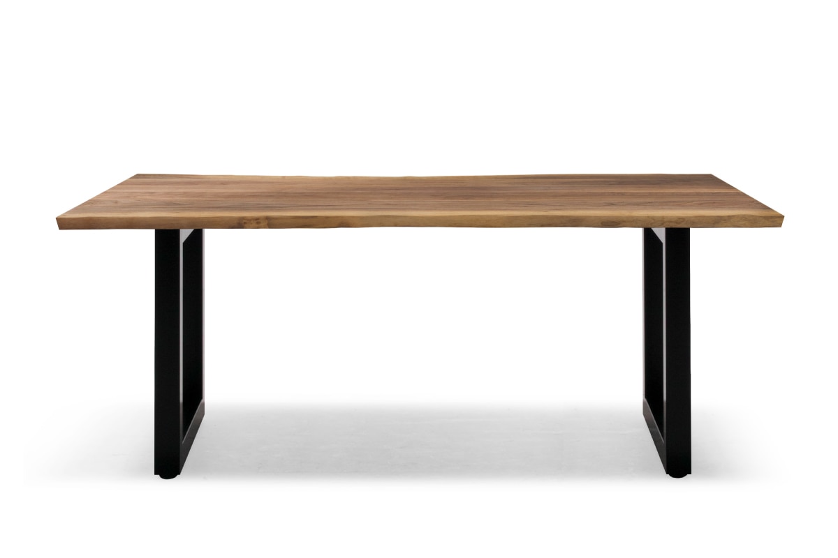 WILDWOOD LIVE EDGE LOW DINING TABLE W 160cm × D 90～80cm
