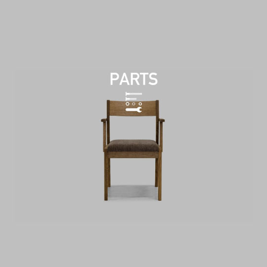 GRAMERCY ARM CHAIR SEAT PARTS