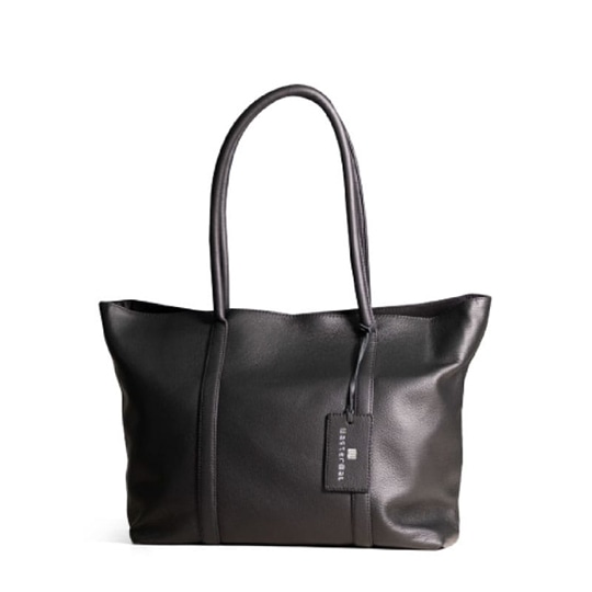 UN LEATHER TOTE BAG